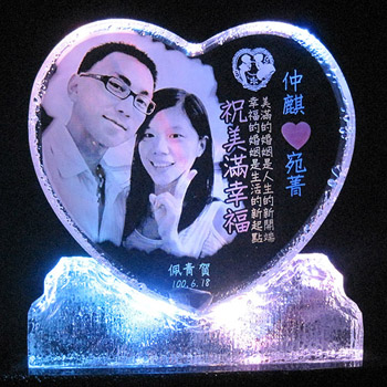 GL-26中立心圓冰加彩燈(中)